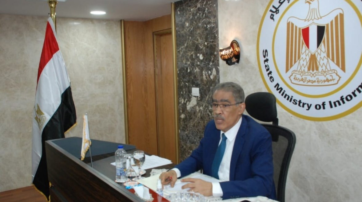 وزير الدولة للإعلام الكاتب الصحفي ضياء رشوان
