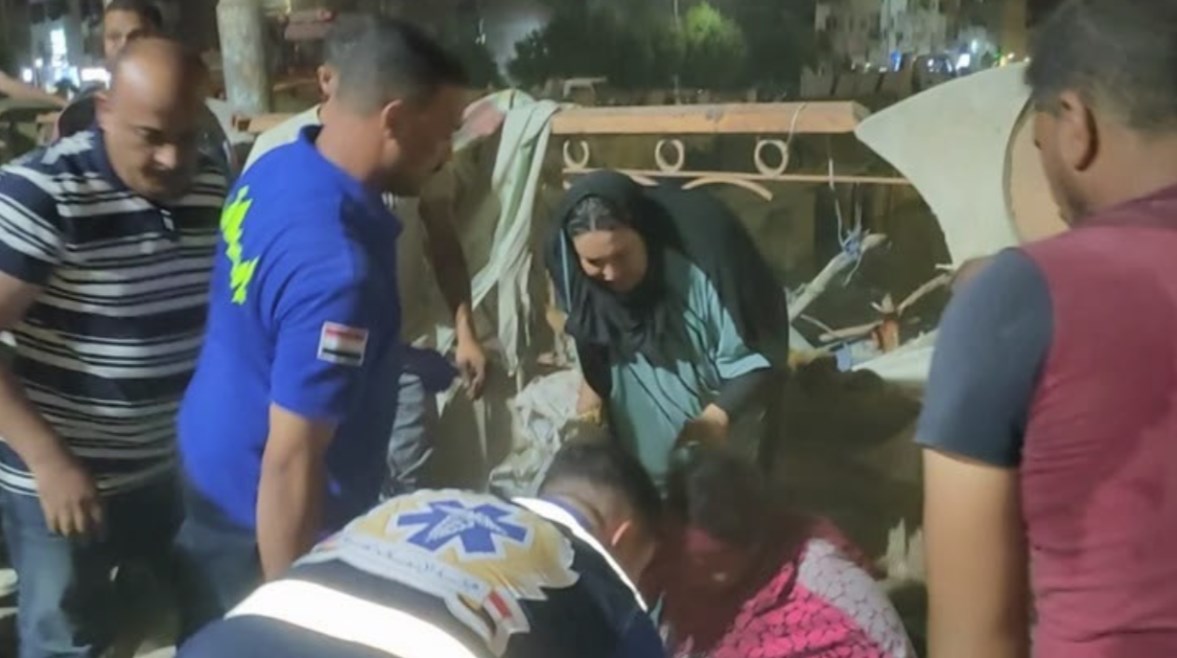 أثناء نقل سيدة تعاني من حالة مرضية