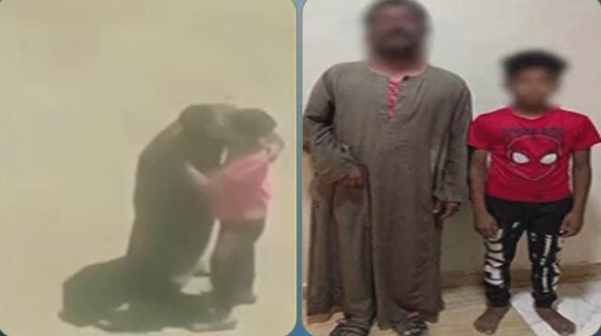 المتهم وجانب من الواقعة 