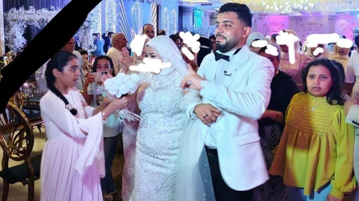 العروسان ضحية الحادث الأليم 