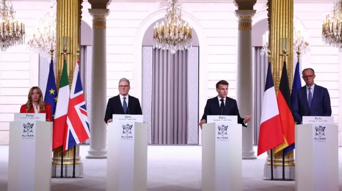 ممثلي إيطاليا وبريطانيا وفرنسا وألمانيا - صورة أرشيفية 