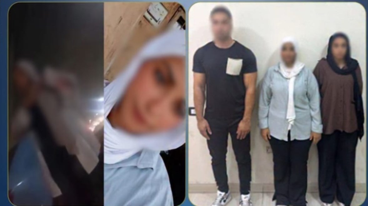 المتهمين وجانب من الواقعة