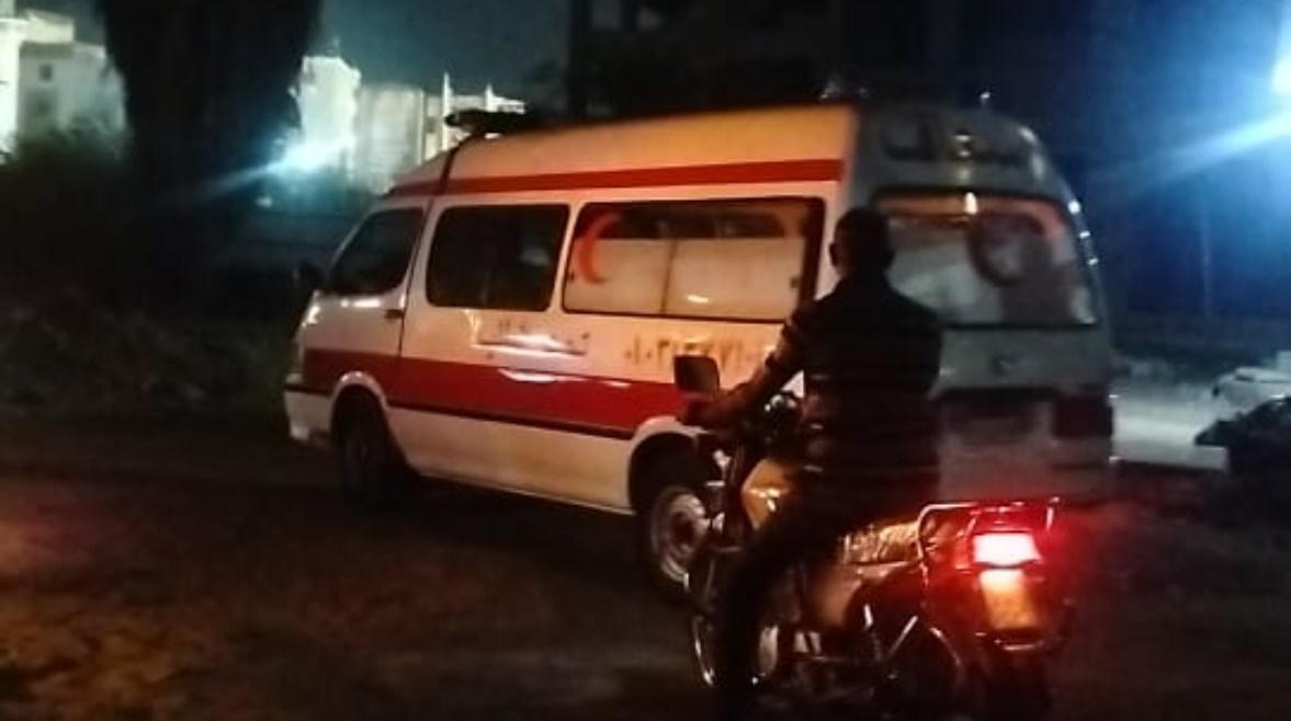 لحظة خروج جثمان عروس المعادي
