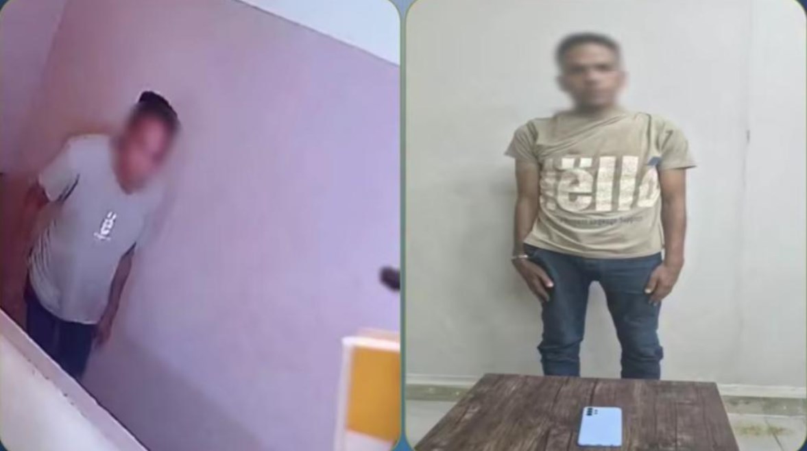 المتهم وجانب من الواقعة 
