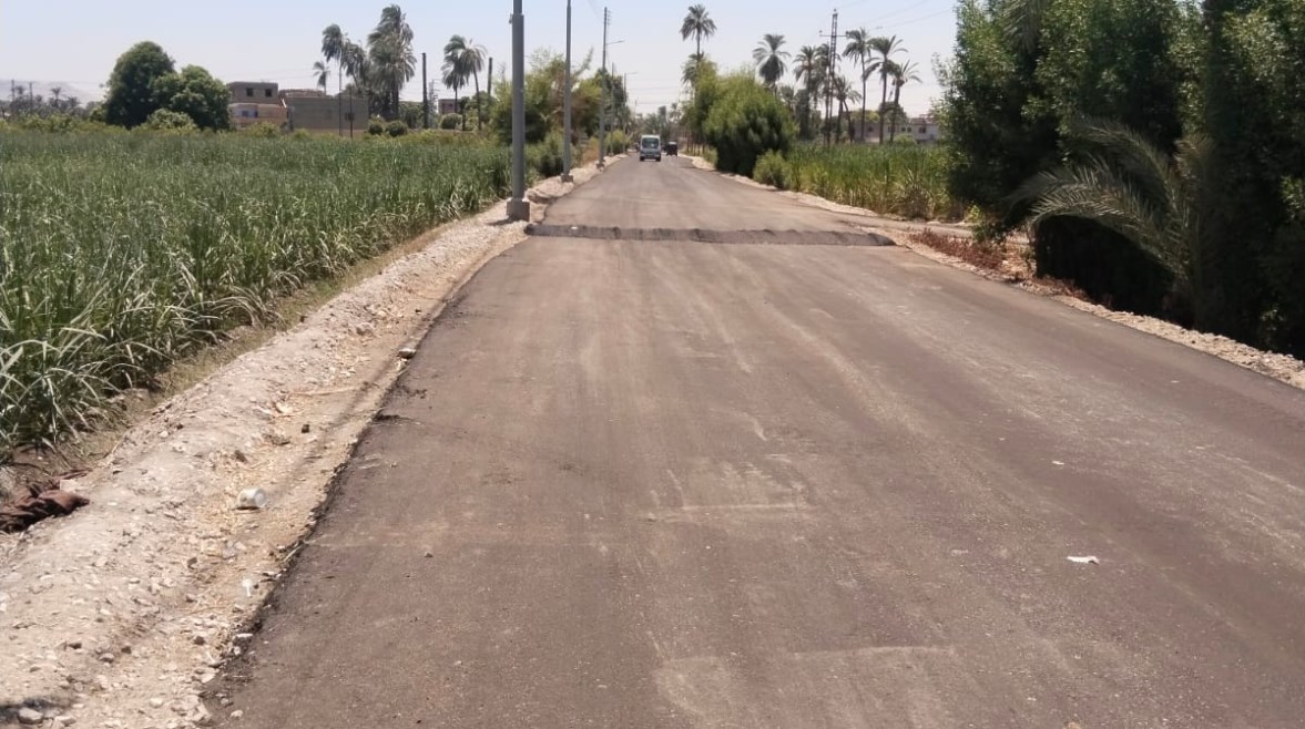 رصف طريق المراشدة 