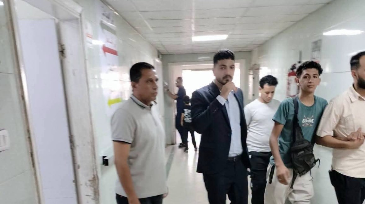 جولة مفاجئة بمستشفى السادات 