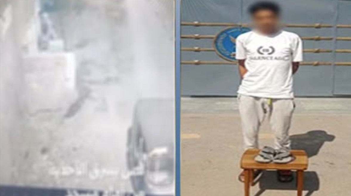 المتهم وجانب من الواقعة