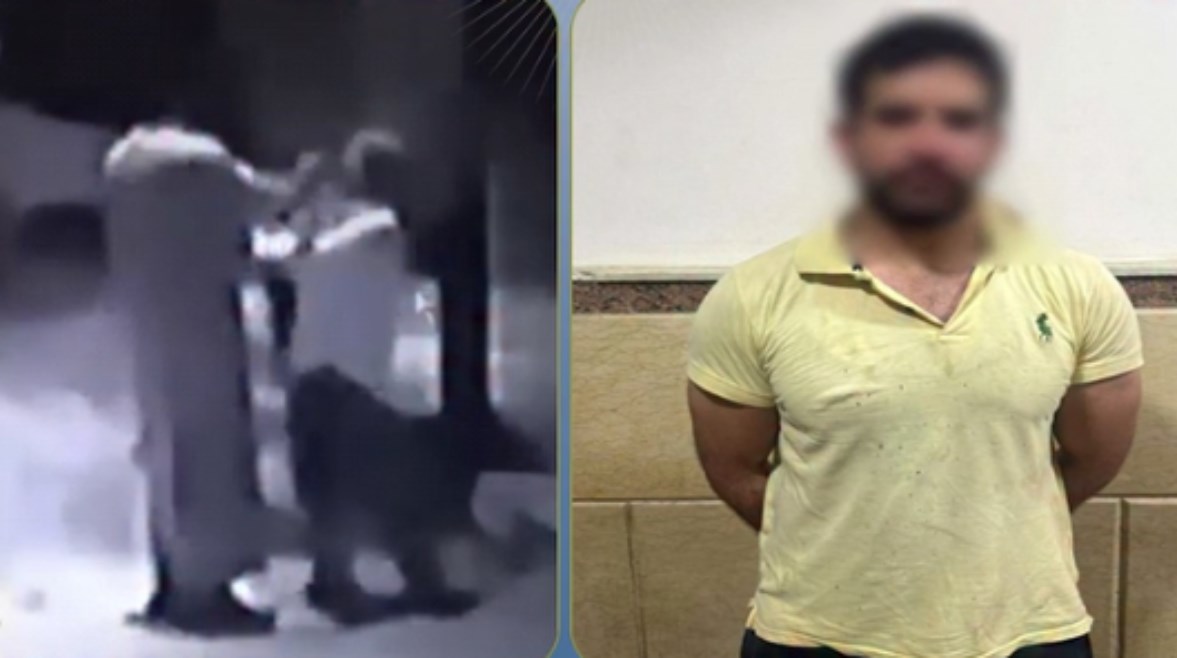 المتهم وجانب من الواقعة 