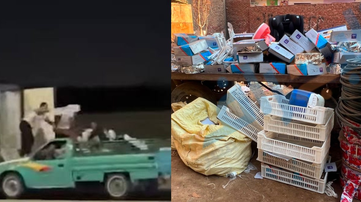 المضبوطات وجانب من الواقعة 