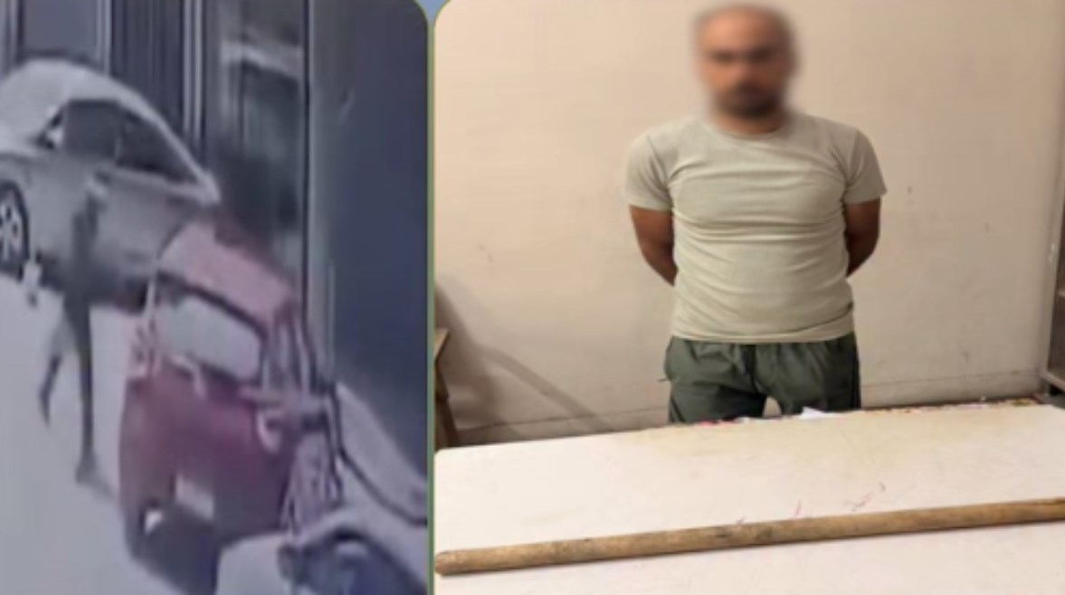 المتهم وجانب من الواقعة 