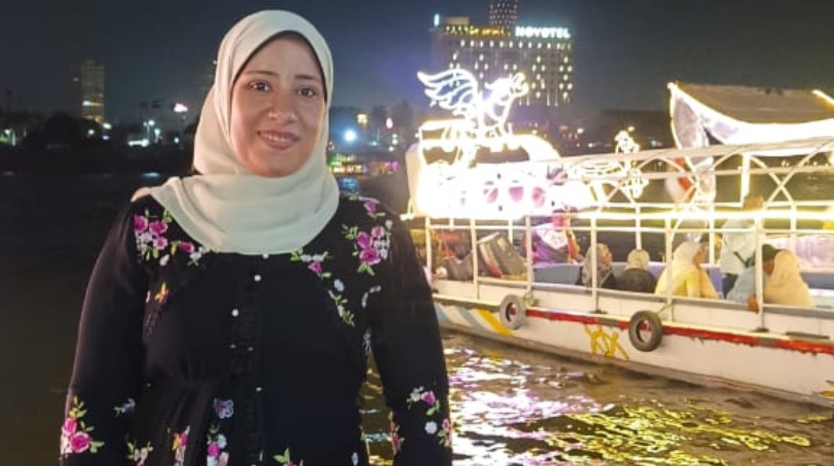صورة السيدة ضحية الحادث 