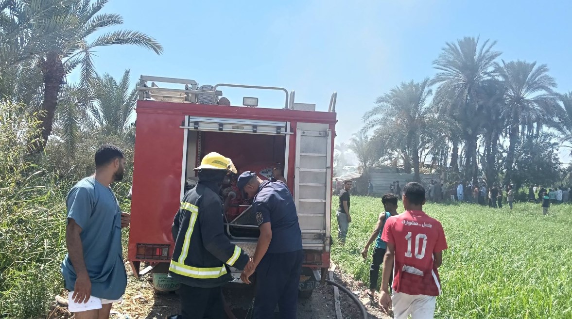 صورة من الحريق 