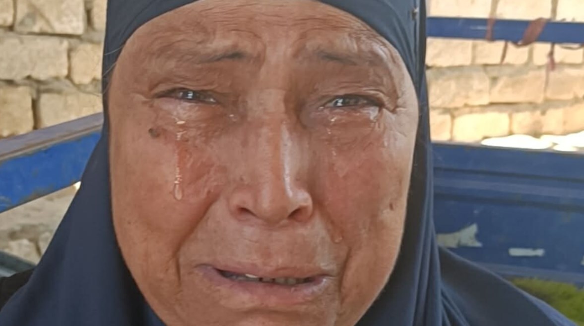 صورة احدي المتضررات 