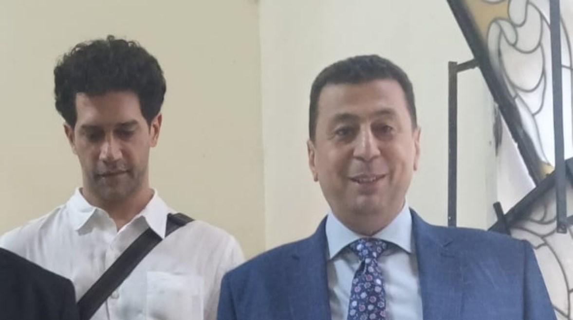 الفنان احمد مجدي والمحامي شعبان سعيد 