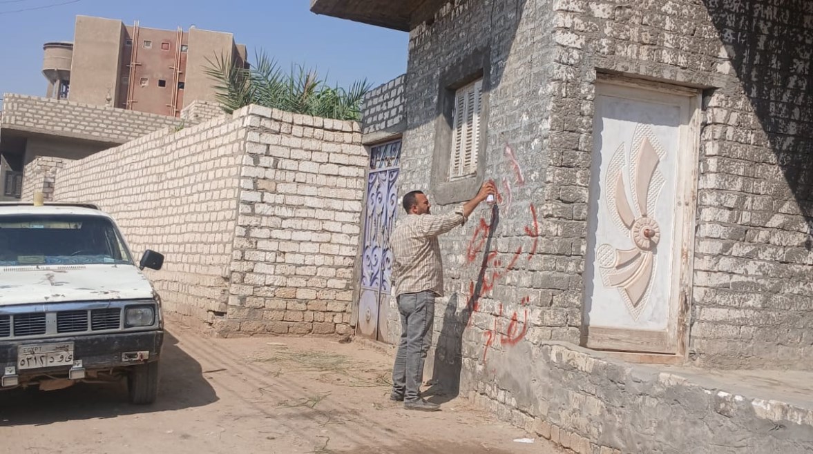 لقطة من عمل الحملة 