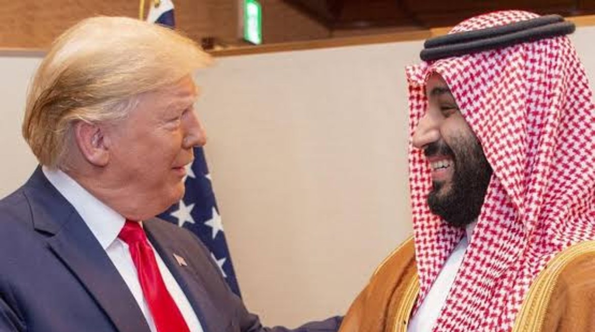 ولي العهد السعودي الأمير محمد بن سلمان والرئيس الأمريكي دونالد ترامب 