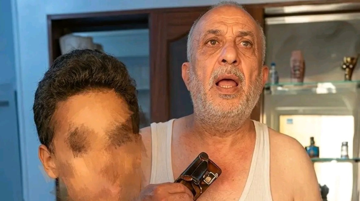 المسن والطفل 
