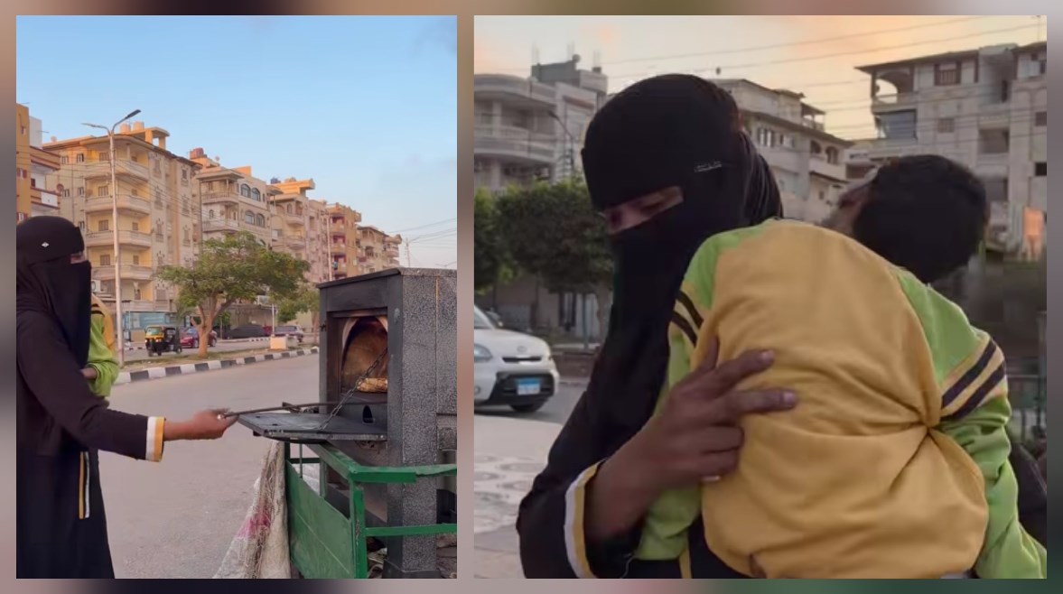حورية والدة الطفل أدهم ضمور المخ