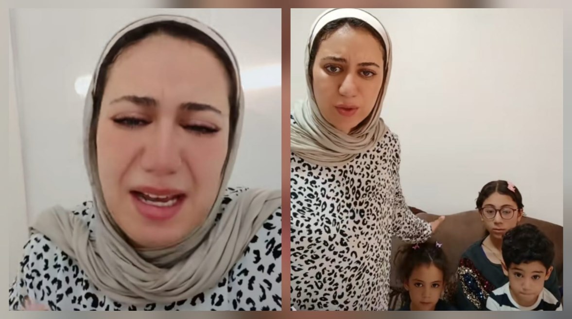 سماح وأطفالها