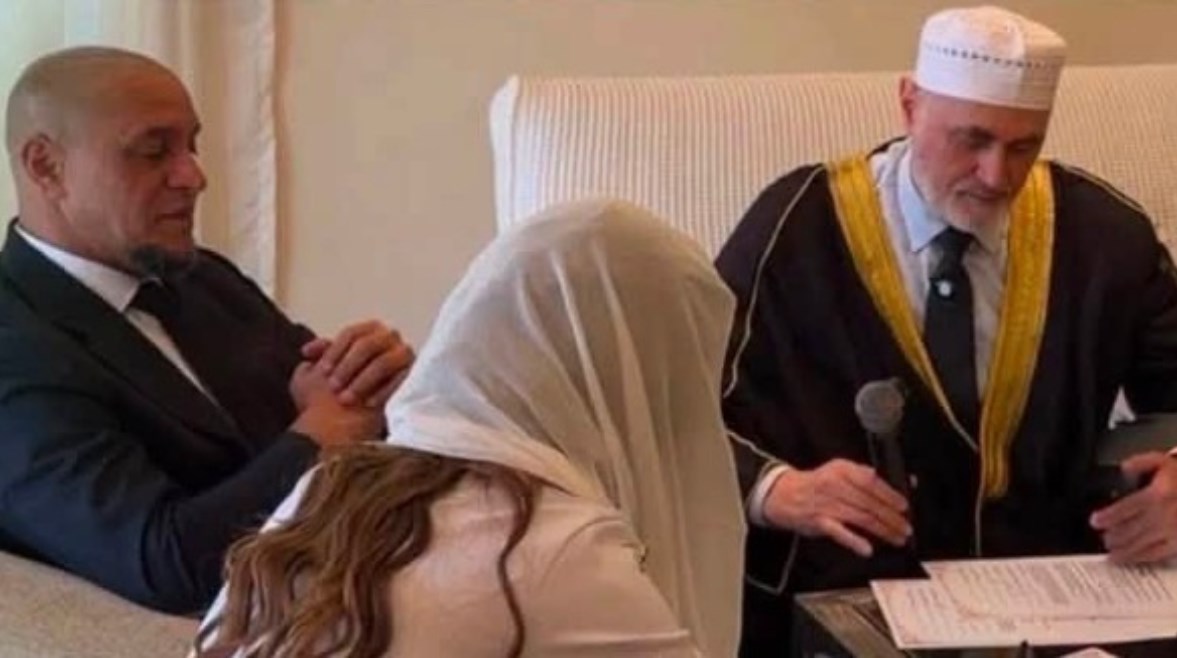 مراسم زواج روبيرتو كارلوس
