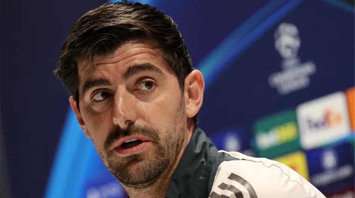 البلجيكي تيبو كورتوا حارس ريال مدريد