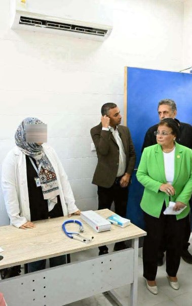 مركز طب أسرة الجزيرة الخضراء بمطوبس