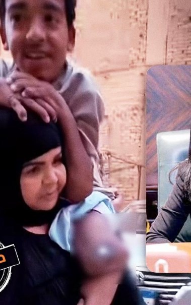 والدة الشاب سيد 