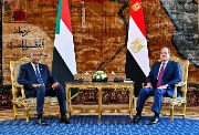 الرئيس السيسي وعبد الفتاح البرهان