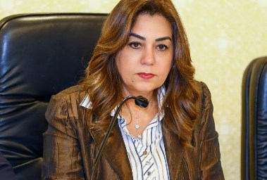 منال عوض وزيرة التنمية المحلية والبيئة