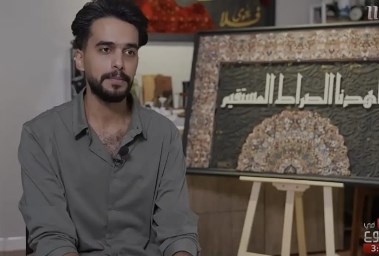  الفنان التشكيلي السعودي علاء القحطاني