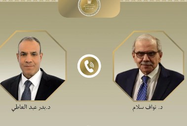 وزير الخارجية ونظيره اللبناني