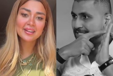 فرح شعبان وطليقها علي غزلان 