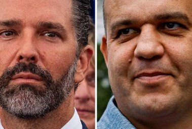 عمر كريمليف ودونالد ترامب الابن
