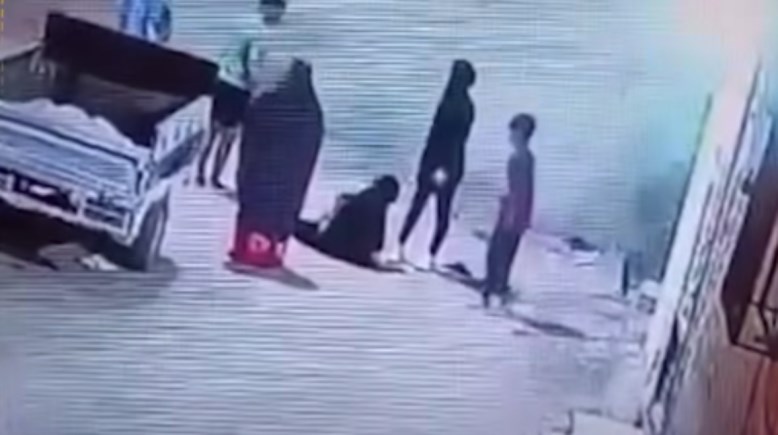صورة من الفيديو المنتشر