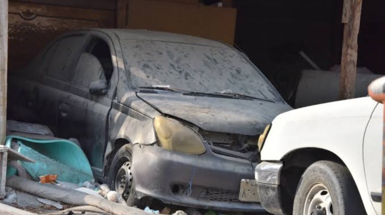 انتشار السيارات المهملة 