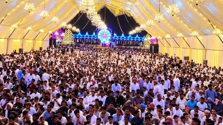 من حفل زفاف السلطان عمر العميري