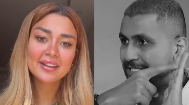 فرح شعبان وطليقها علي غزلان 