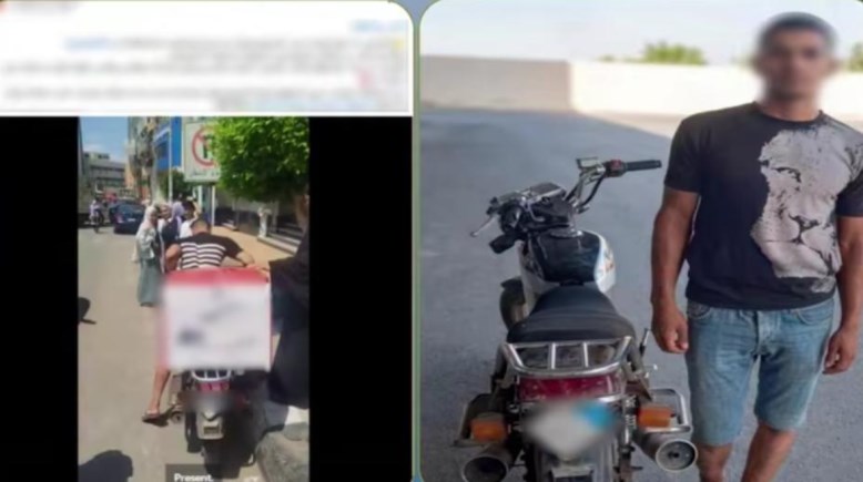 المتهم وجانب من الواقعة 