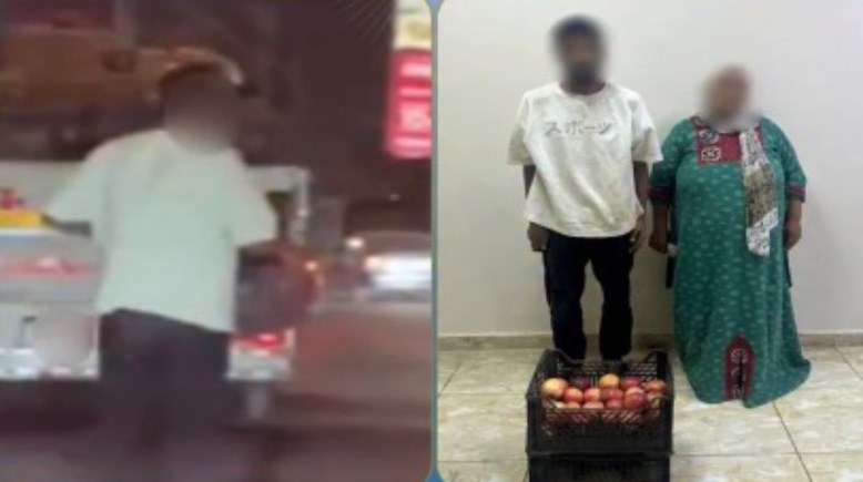 المتهمين وجانب من الواقعة 