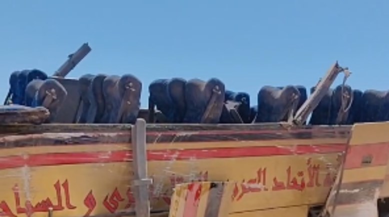 لقطة متداولة لحادث أتوبيس