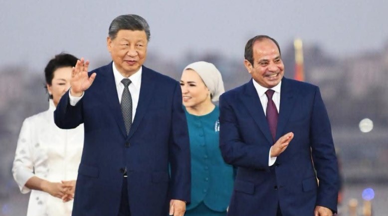  الرئيس عبد الفتاح السيسي والرئيس الصيني شي جين بينج