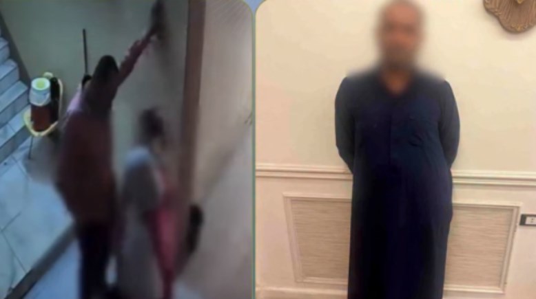 المتهم وجانب من الواقعة