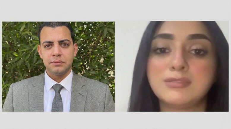 الفتاة المجني عليها والمحامي 