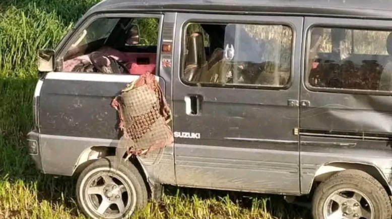 صورة من سيارة الحادث 