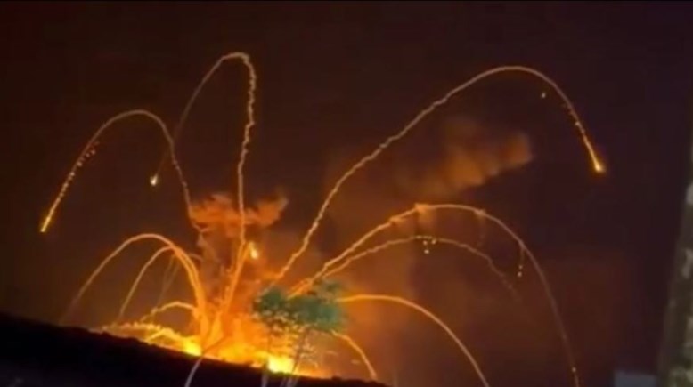 انفجار مستودع أسلحة يشعل ريف حلب
