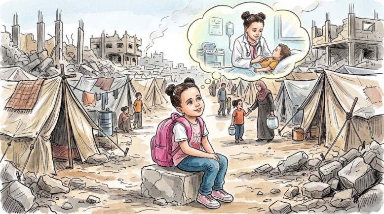 صورة تعبيرية عن الطفلة "سيلا"