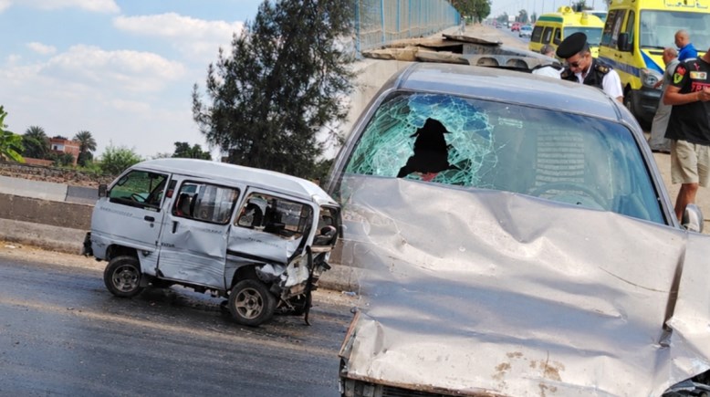 لقطة من الحادث