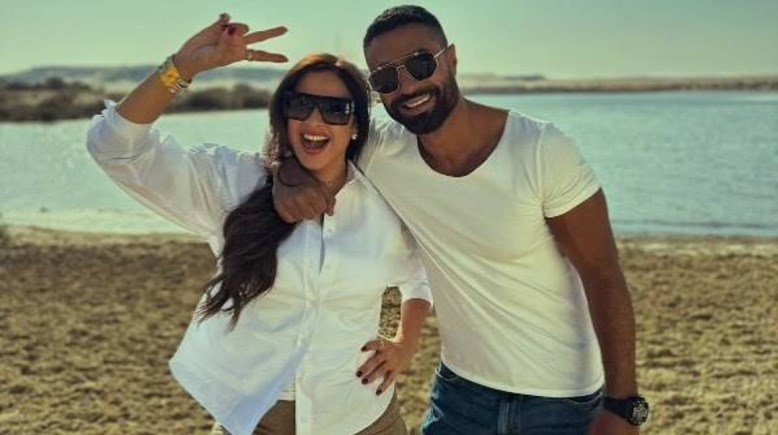 كريم فهمي وياسمين عبد العزيز 