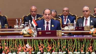 الرئيس السيسي خلال مشاركته بقمة البريكس في الهند
