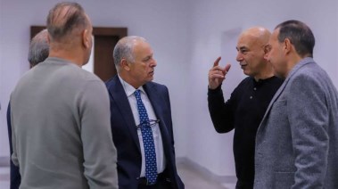 حسام حسن وهاني أبوريدة 
